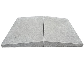 Daszki betonowe na szerokie mury (kapelusze betonowe)